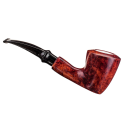 Angelo Pfeife Meerschaumeinsatz Leicht Gebogen