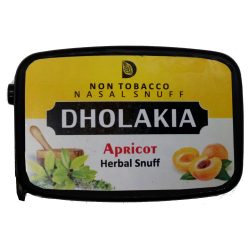Dholakia Nasal Snuff "Non Tobacco" Tabakfrei Apricot 9g