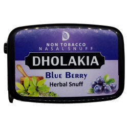 Dholakia Nasal Snuff "Non Tobacco" Tabakfrei Blue Berry 9g