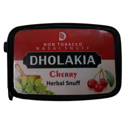 Dholakia Nasal Snuff "Non Tobacco" Tabakfrei Cherry 9g