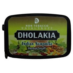 Dholakia Nasal Snuff "Non Tobacco" Tabakfrei Indian Surprise 9g