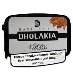 Dholakia Nasal Snuff White(mit Tabak) 9g