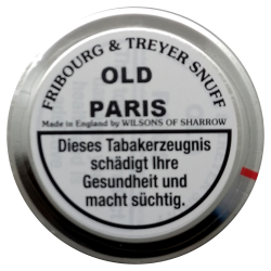 Fribourg & Treyer English Snuff Old Paris 5g