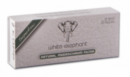 White Elephant Meerschaum Filter 6mm 45 St/Pck