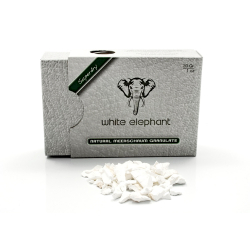 White Elephant Natur Meerschaum Filter GRANULAT BOX 30g
