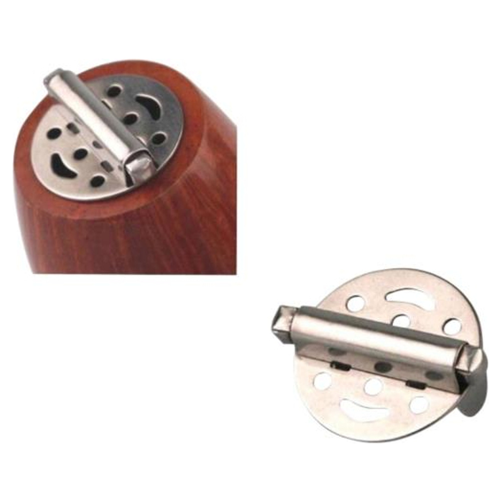 Pfeifendeckel mit Feder 25 mm Durchmesser 
