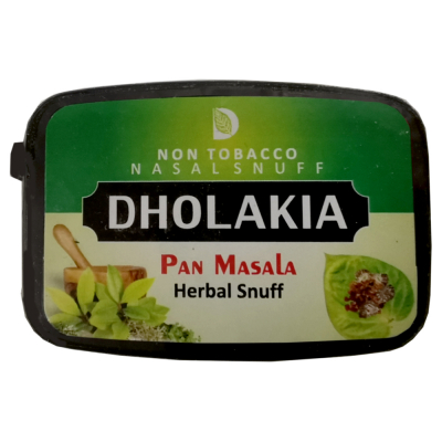 Dholakia Nasal Snuff "Non Tobacco" Tabakfrei Pan Masala 9g