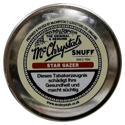 McChrystal's Stargazer English Snuff 8,75g
