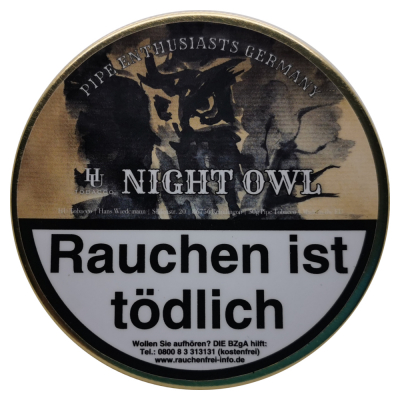 Pipe Enthusiasts Germany Night OWL 50g