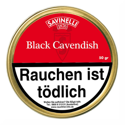 Savinelli 1876 Rot Black Cavendish 50g