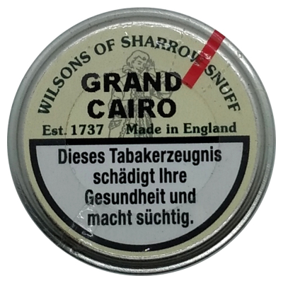 Wilsons Of Sharrow Grand Cairo English Snuff 5g