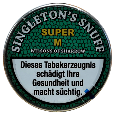 Wilsons Of Sharrow Singleton's Super M English Snuff 5g
