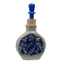 Schnupf Tabak Flasche Steingut Bayernwappen Mini Unbemalt